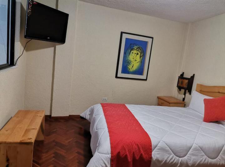 Hostal Monte Carmelo Banos  Bagian luar foto