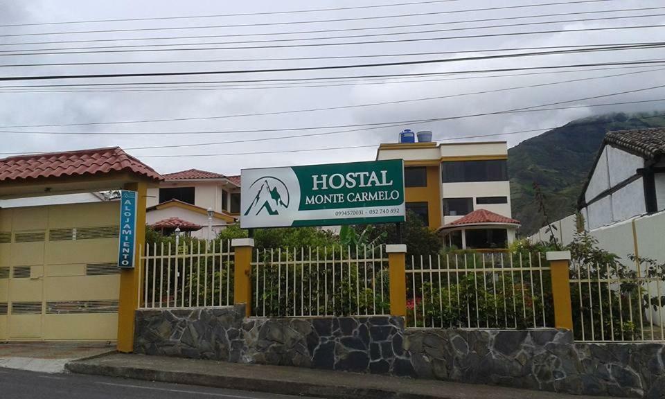 Hostal Monte Carmelo Banos  Bagian luar foto